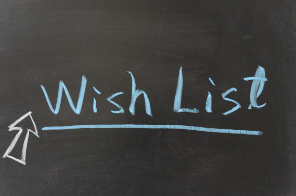 wishlist, wish list, shopping wish list, black friday wishlist