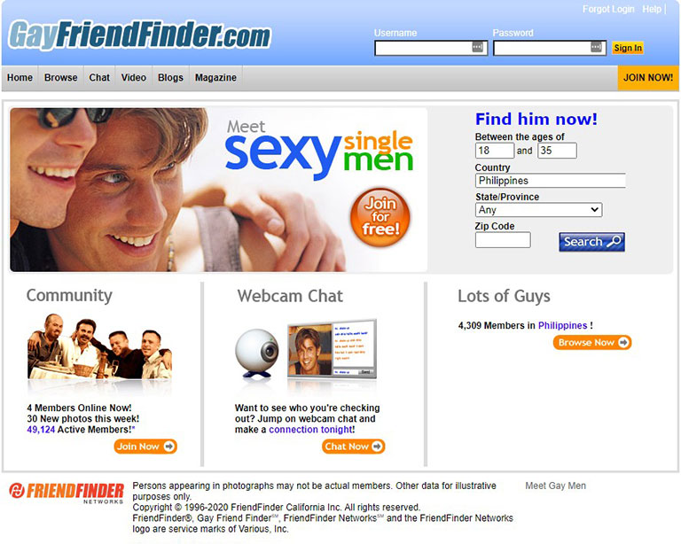 Gay Friend Finder online dating site