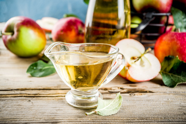 Homemade apple cider vinegar