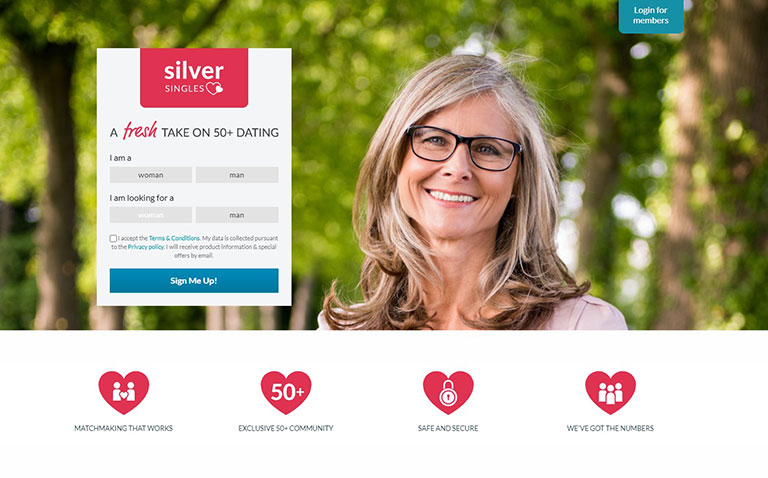 Silver singles senior citizens dating site