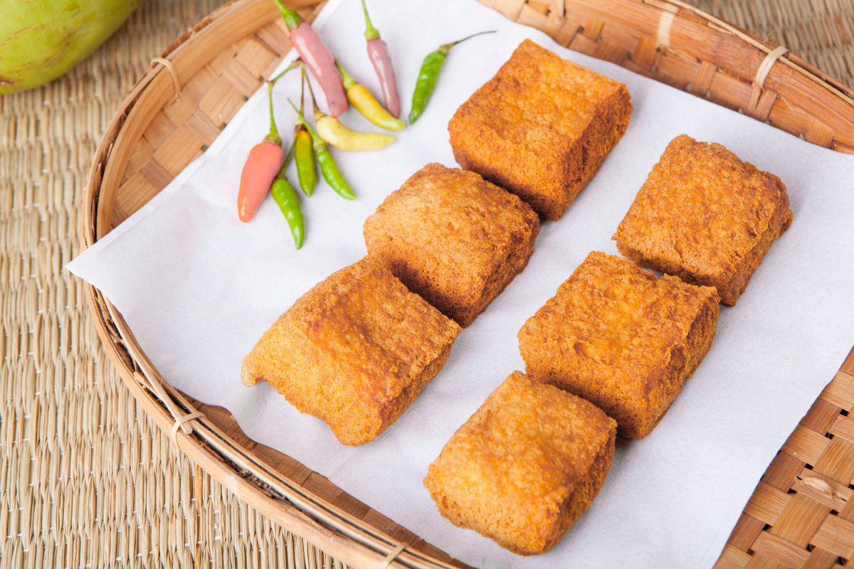 Fried tofu