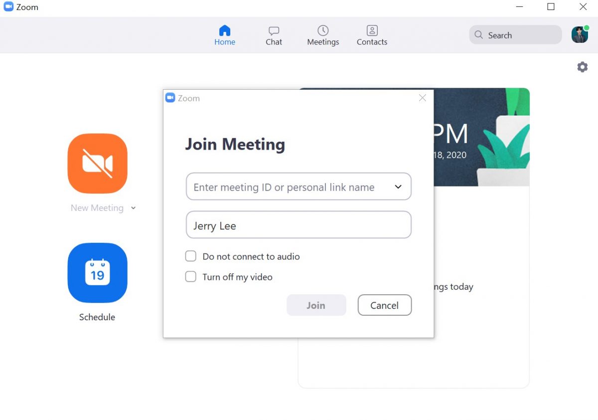 How to join a Zoom meeting via meeting ID