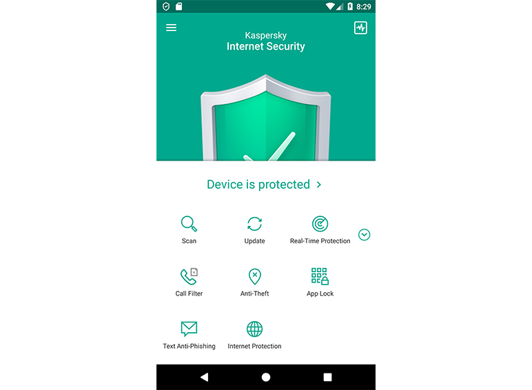 Kaspersky Mobile best free antivirus for Android phones 