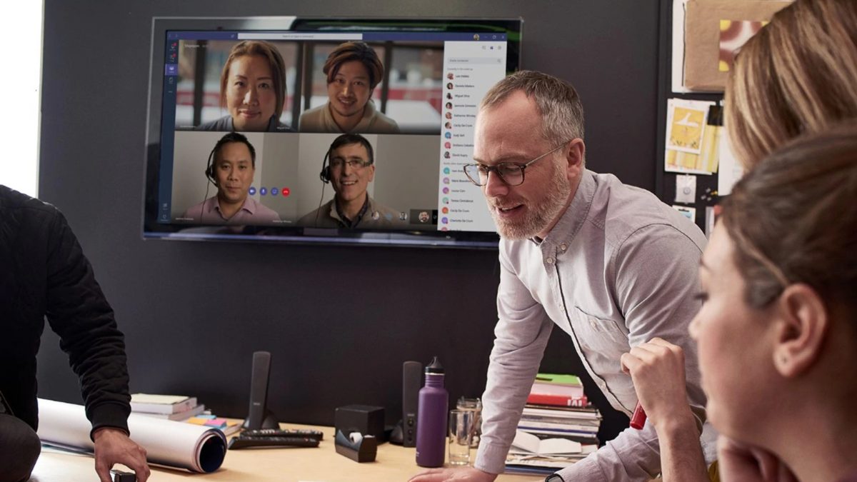 Microsoft Teams video conference app