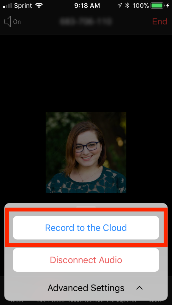  Record Zoom calls on iOS devices.