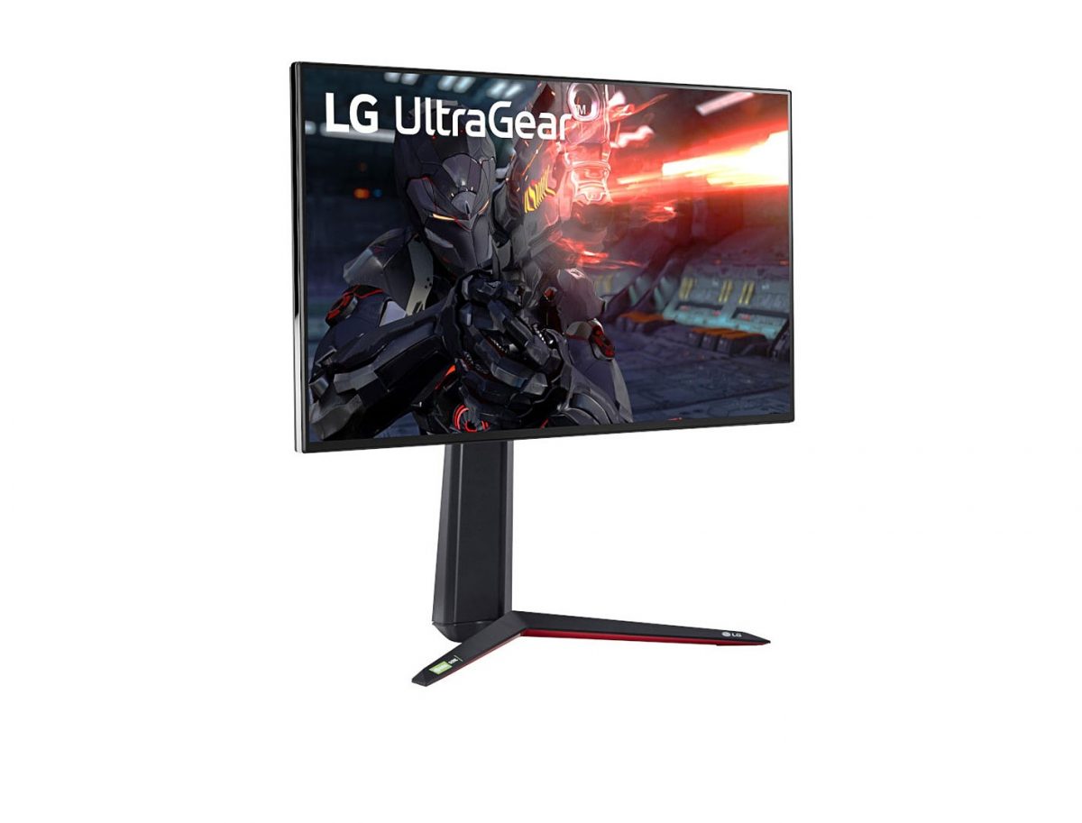 LG gaming monitor.