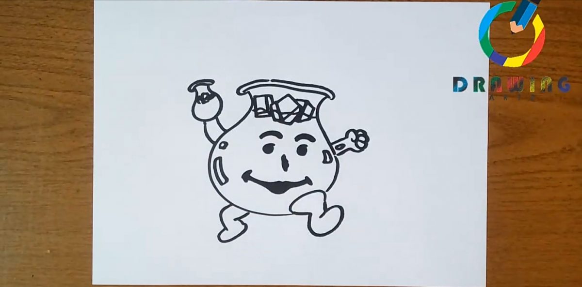 How to Draw the Kool Aid Man