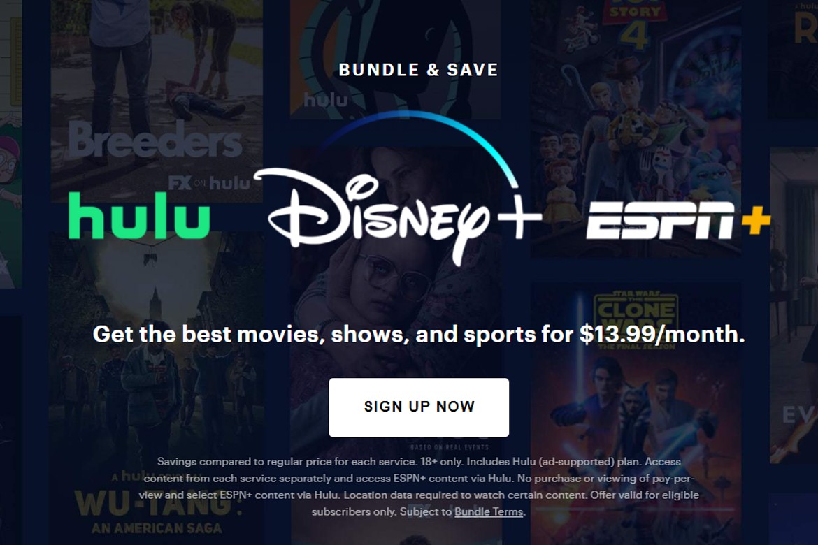 Disney + Bundle offer