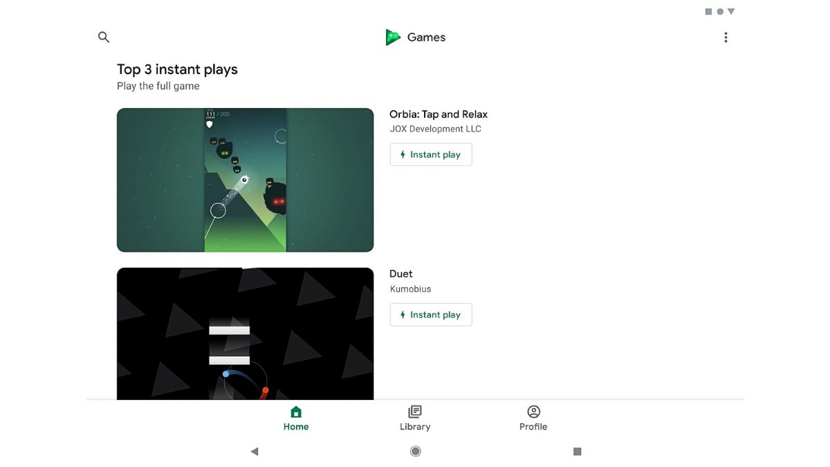 google play games app