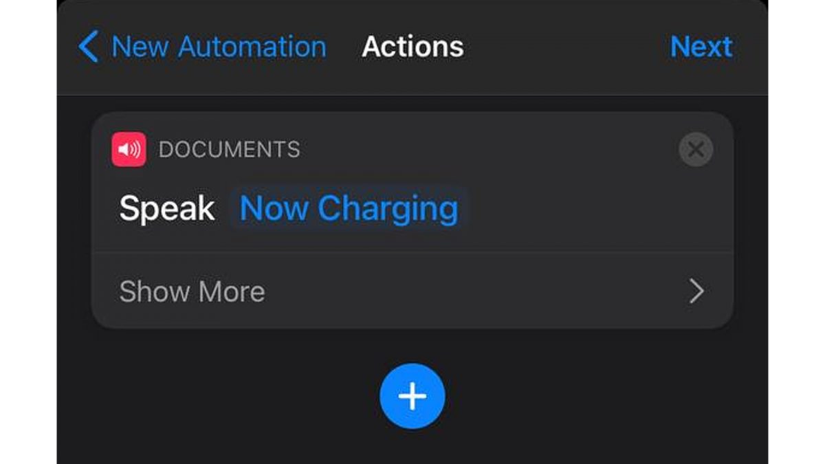 Make Siri Talk When Charging