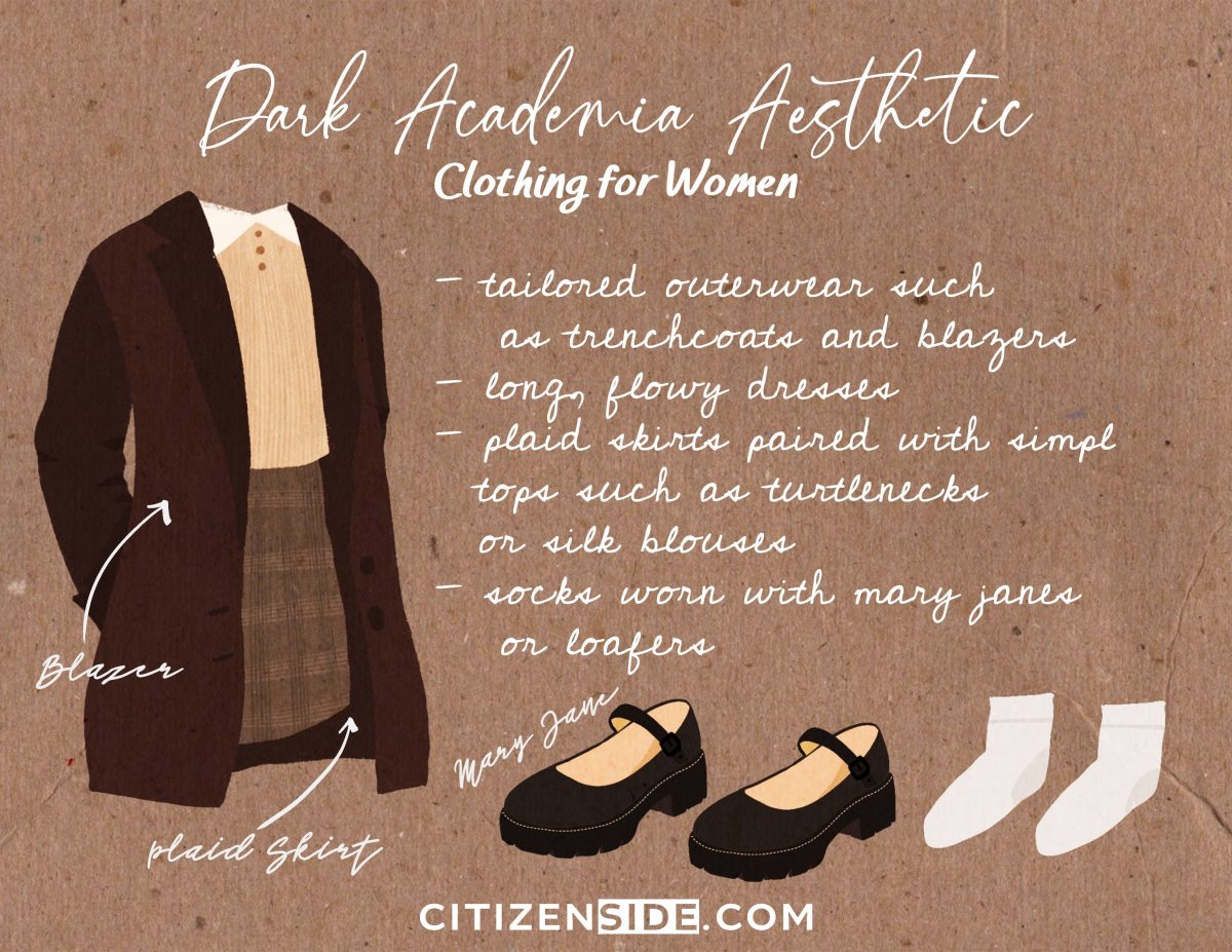 Dark Academia Wardrobe Basics For Women