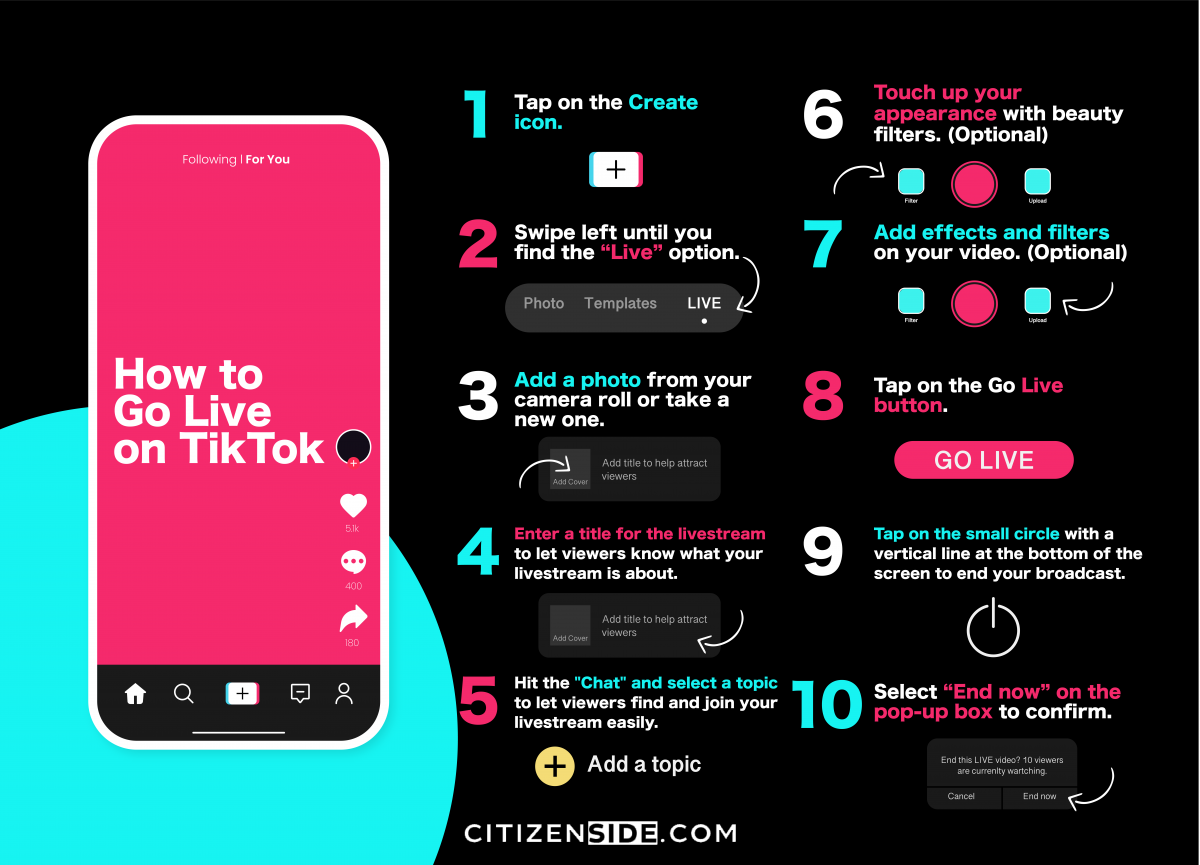 how-to-go-live-on-tiktok-without-1-000-followers-citizenside