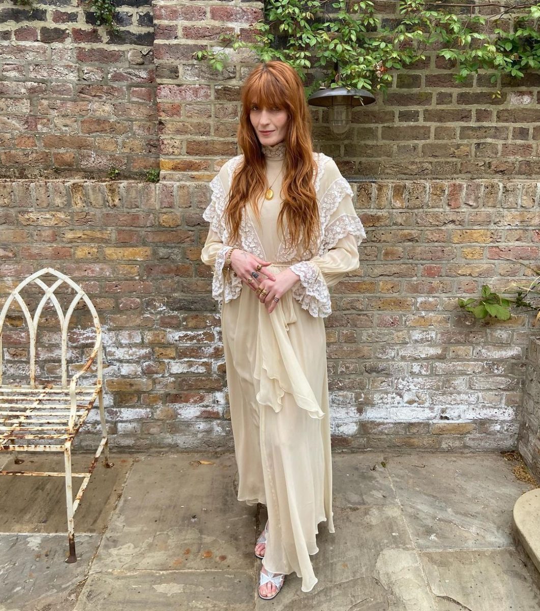 Florence Welch's Ethereal aesthetic style