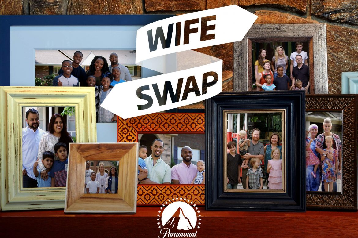 Wife Swap title card.