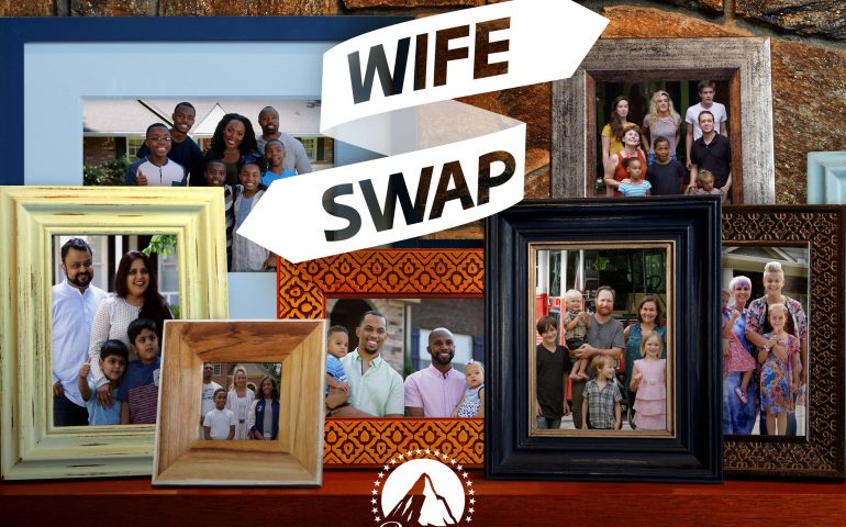 Wife Swap title card.