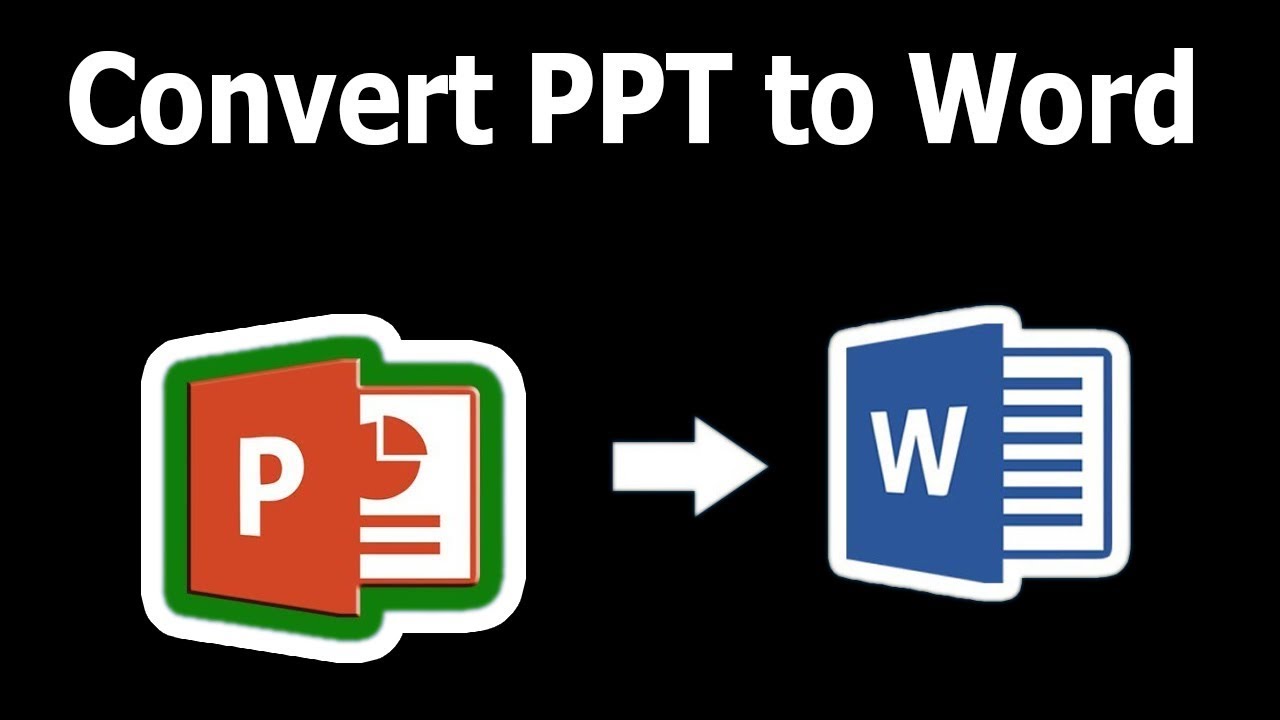 Converting PowerPoint Slides To Word Documents