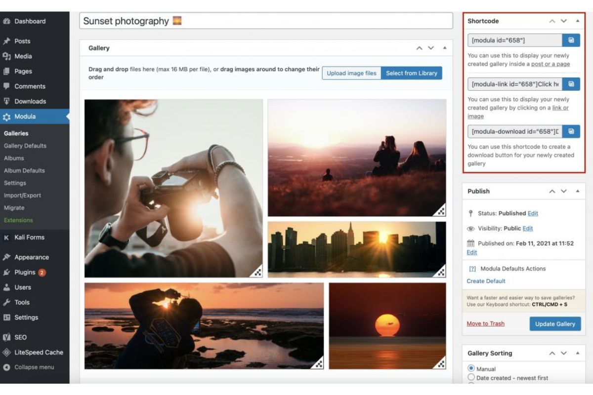 Create A Web Photo Gallery