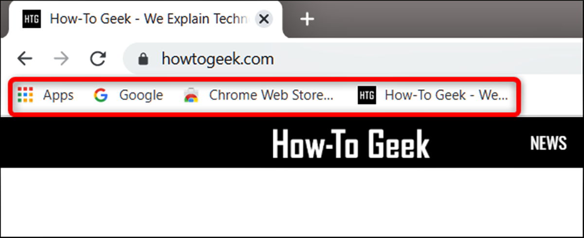 How To Always Show The Google Chrome Bookmarks Bar