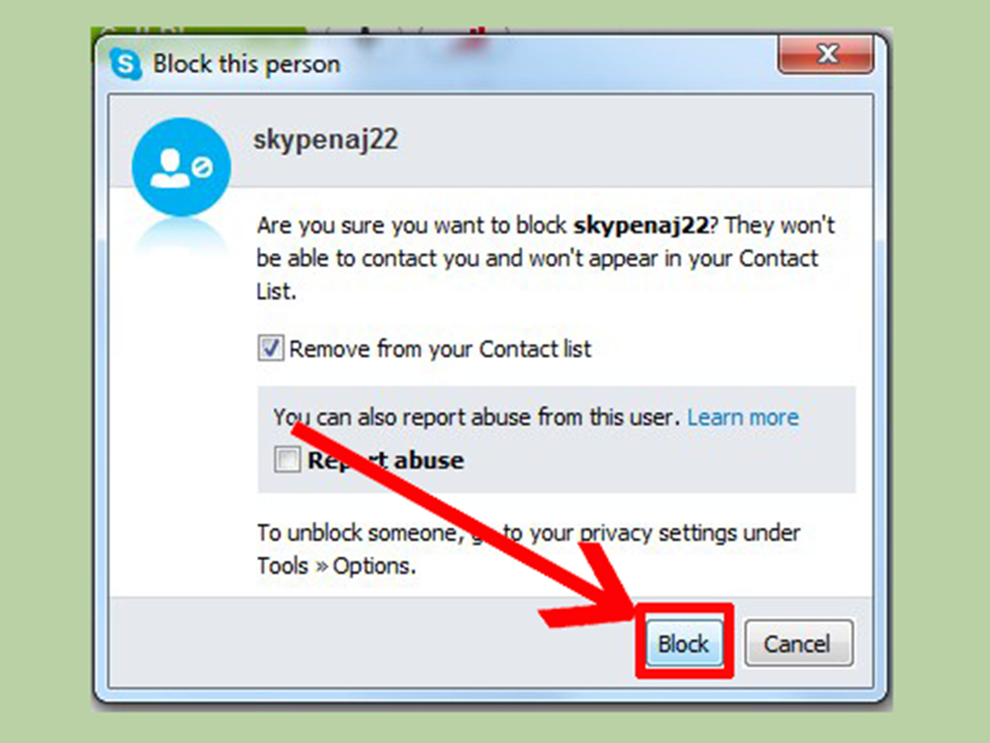 how-to-block-someone-on-skype