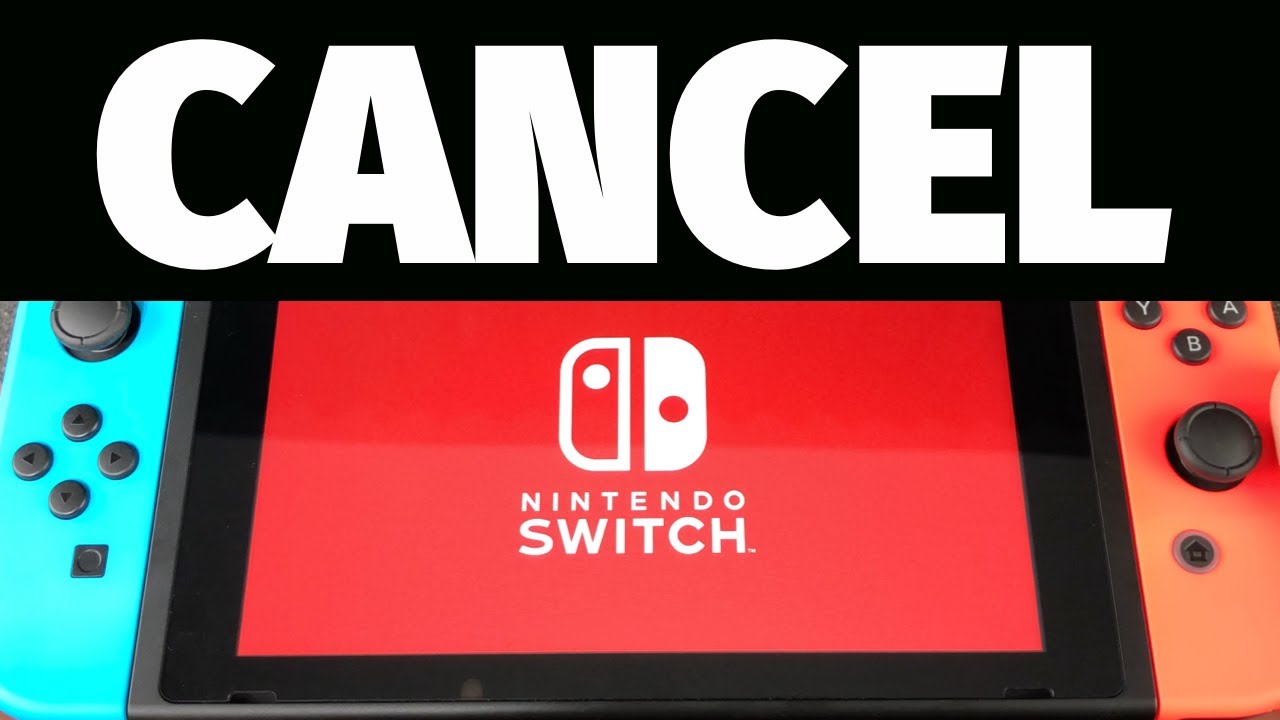 How To Cancel Nintendo Switch Online
