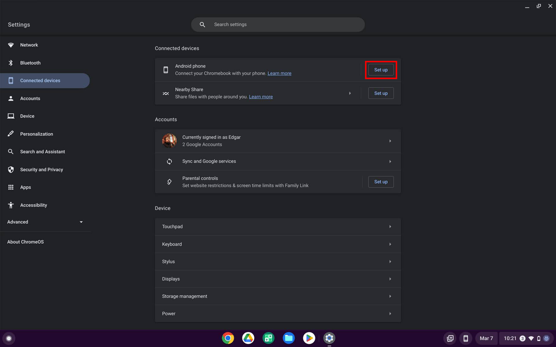 How To Connect A Phone To Chromebook Using Phone Hub