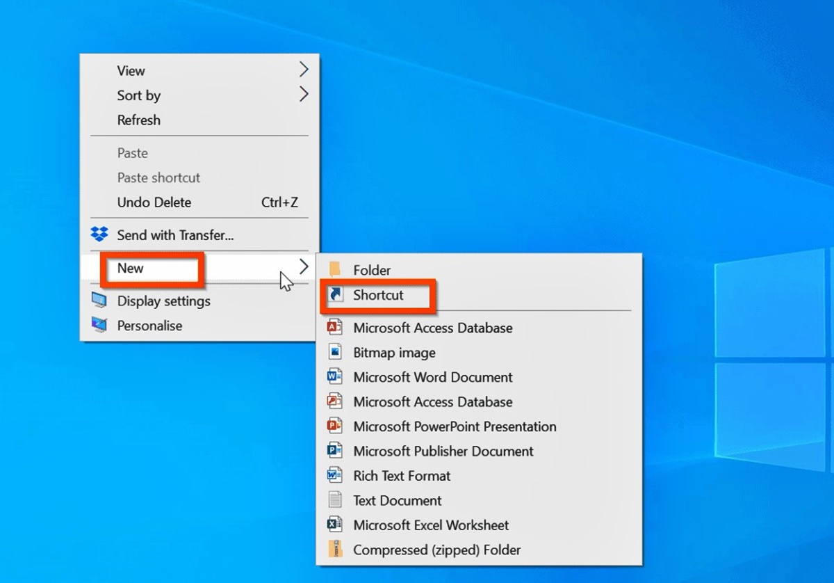 how-to-create-a-desktop-shortcut-on-windows