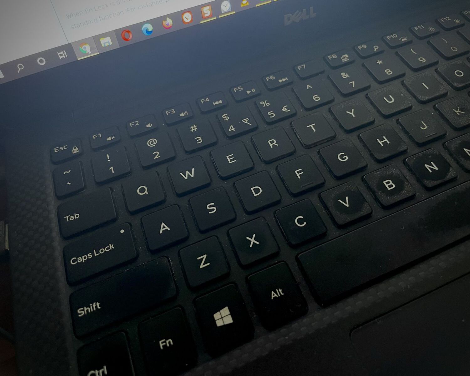 How To Disable The Function Key On A Dell Laptop