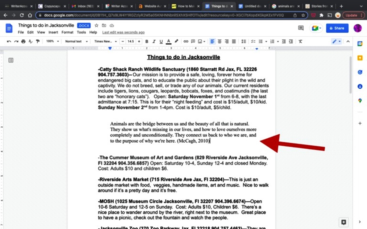 How To Do A Block Quote In Google Docs