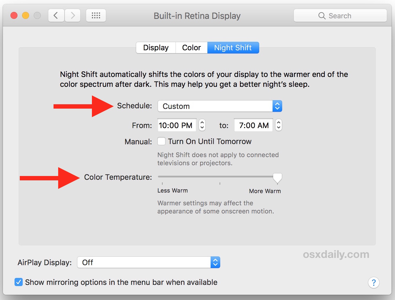 How To Enable Night Shift On Your Mac