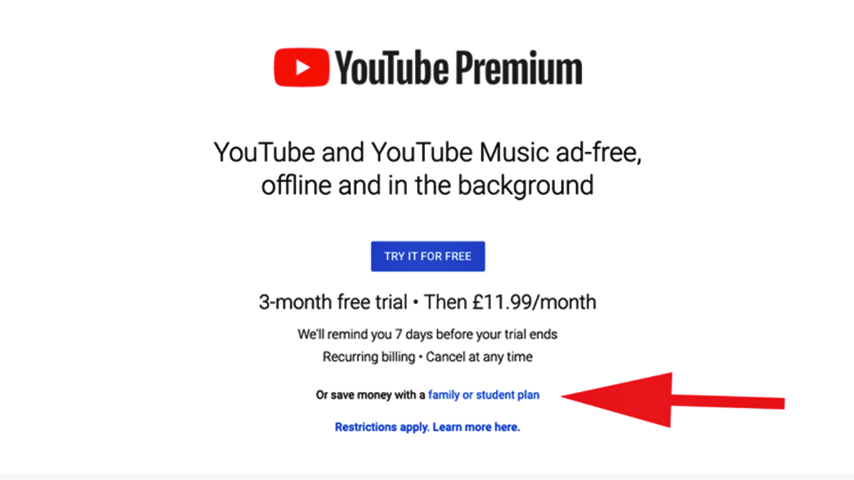How To Get A YouTube Premium Student Discount