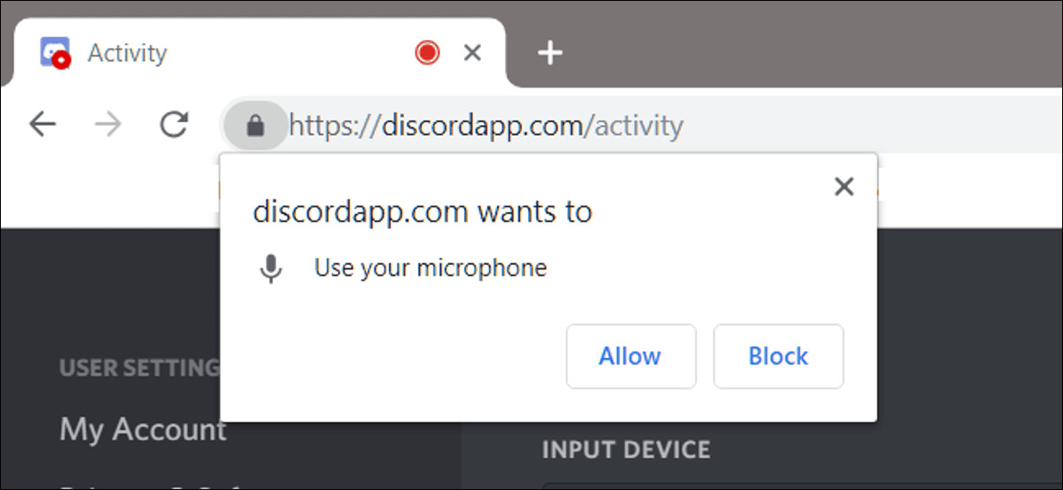 How To Give Chrome Access To Your Camera And Mic