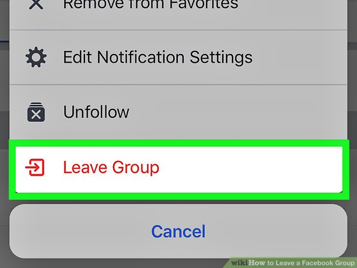 How To Leave A Facebook Group