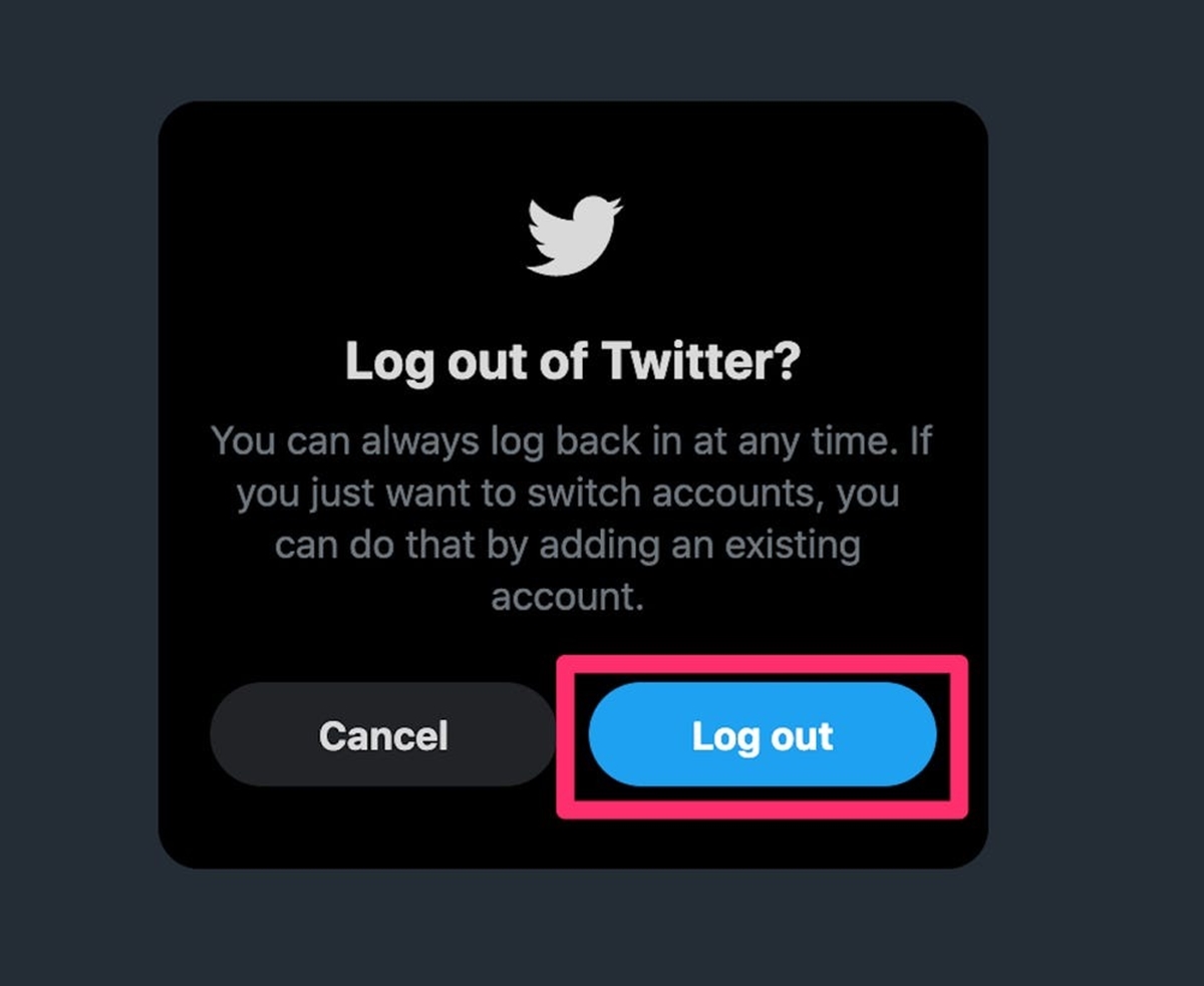 How To Log Out Of Twitter