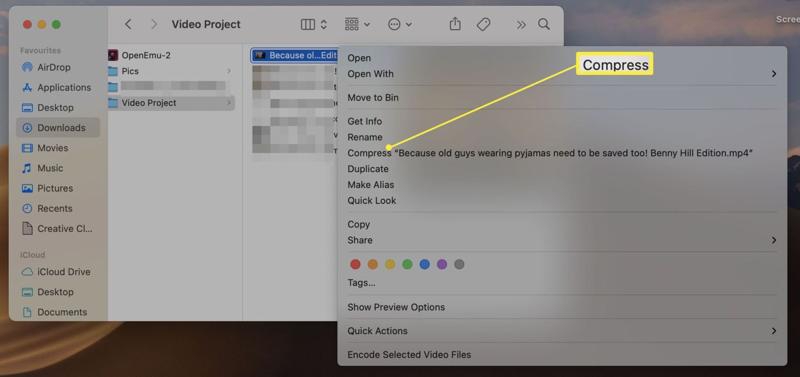 How To Make A File Smaller On A Mac