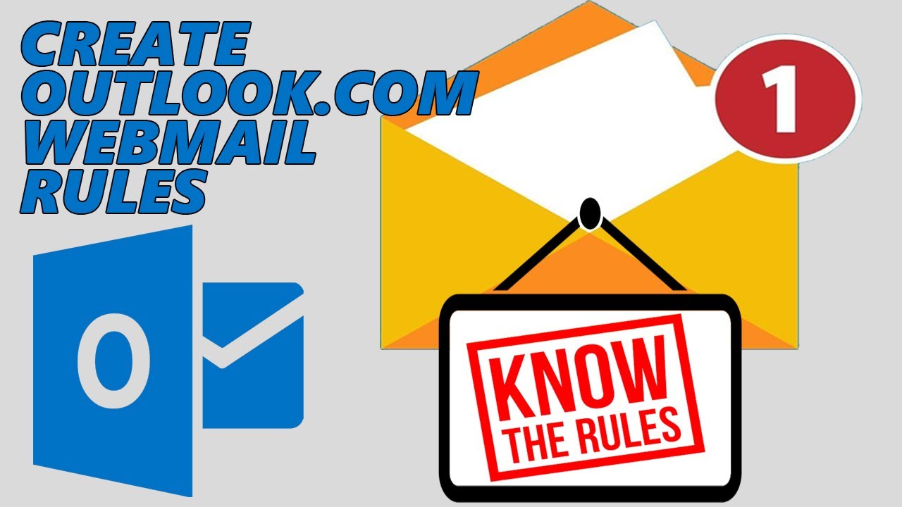 How To Make Email Rules In Outlook.com