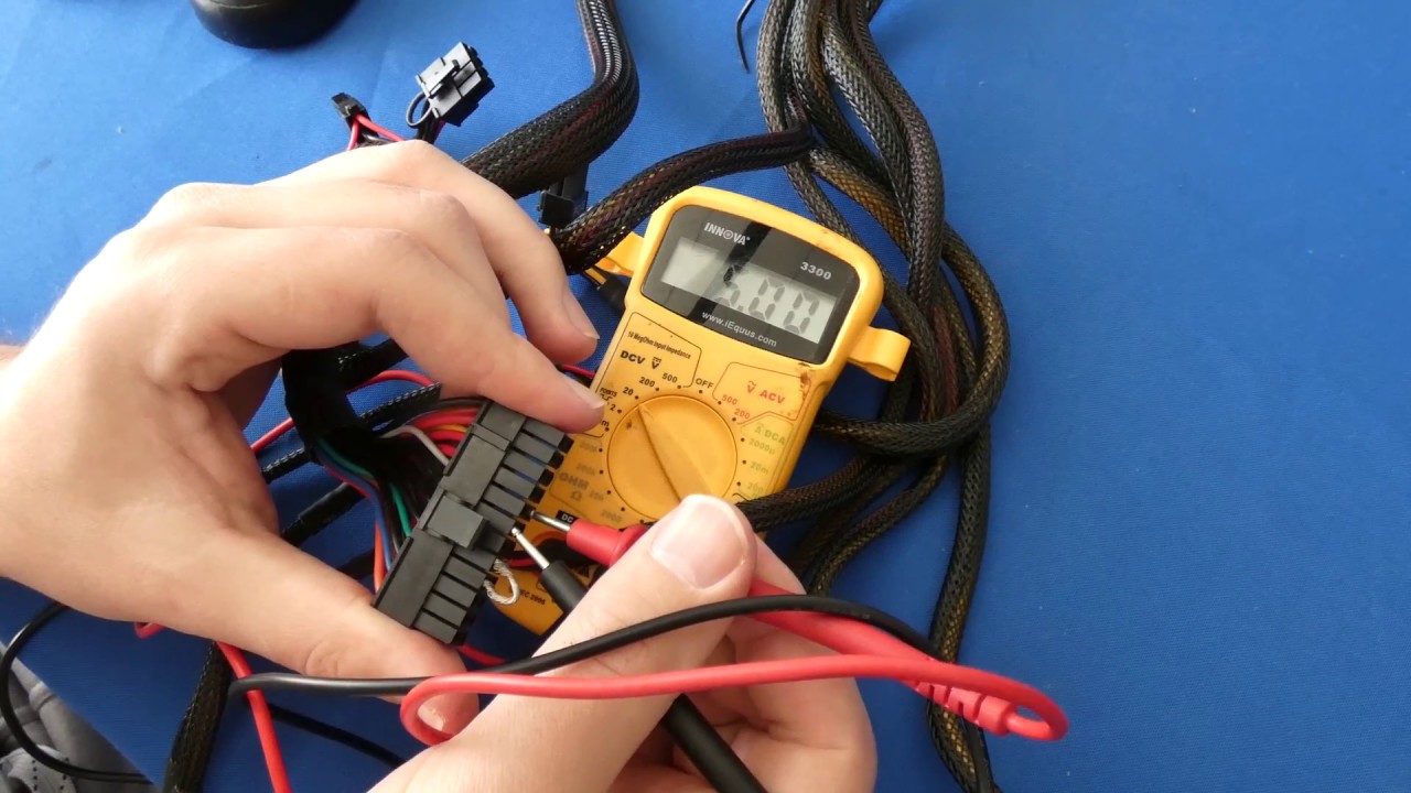 How To Manually Test A Power Supply With A Multimeter