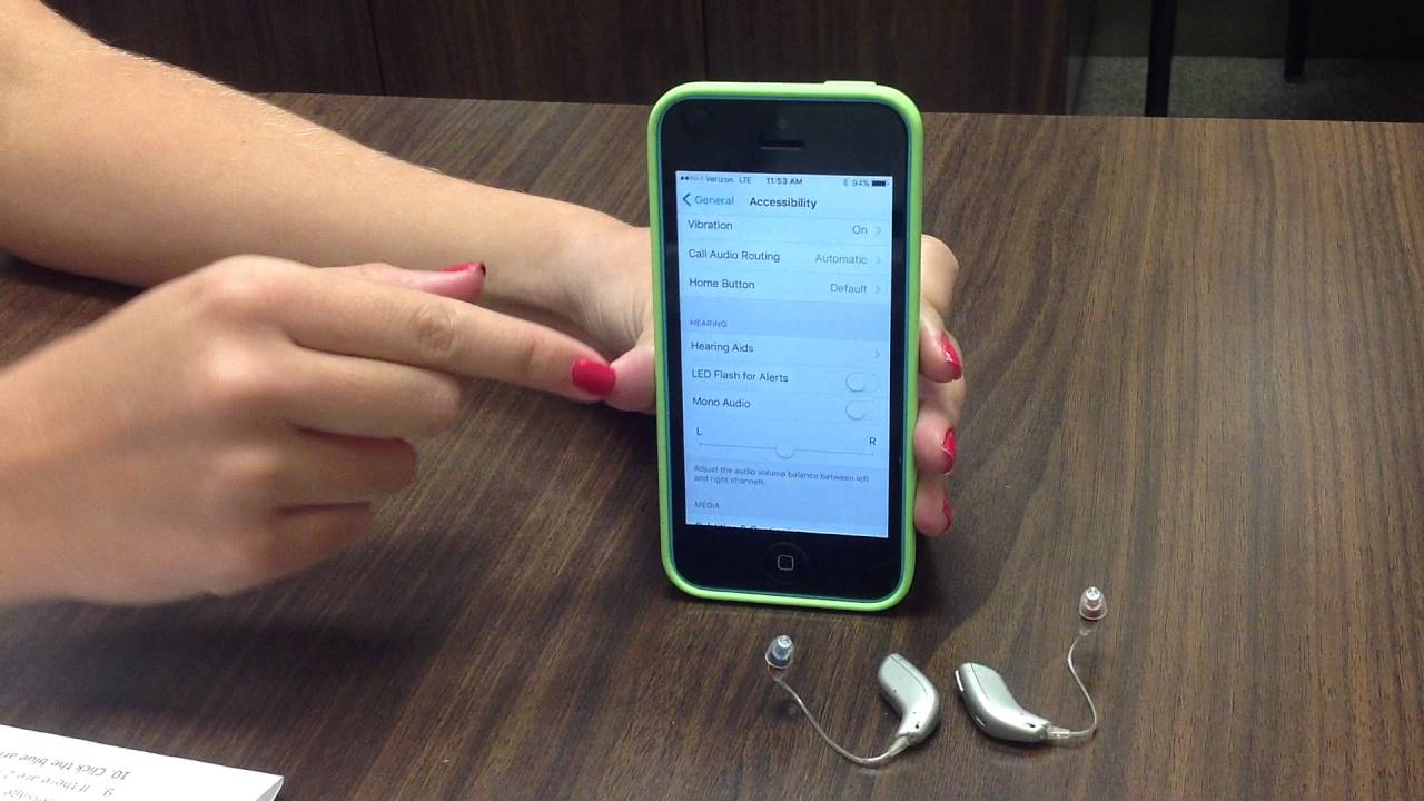 How To Pair Hearing Aids To IPhone