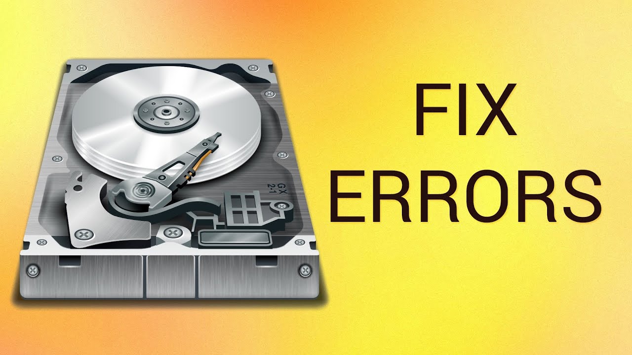 How To Repair Errors On A Hard Drive
