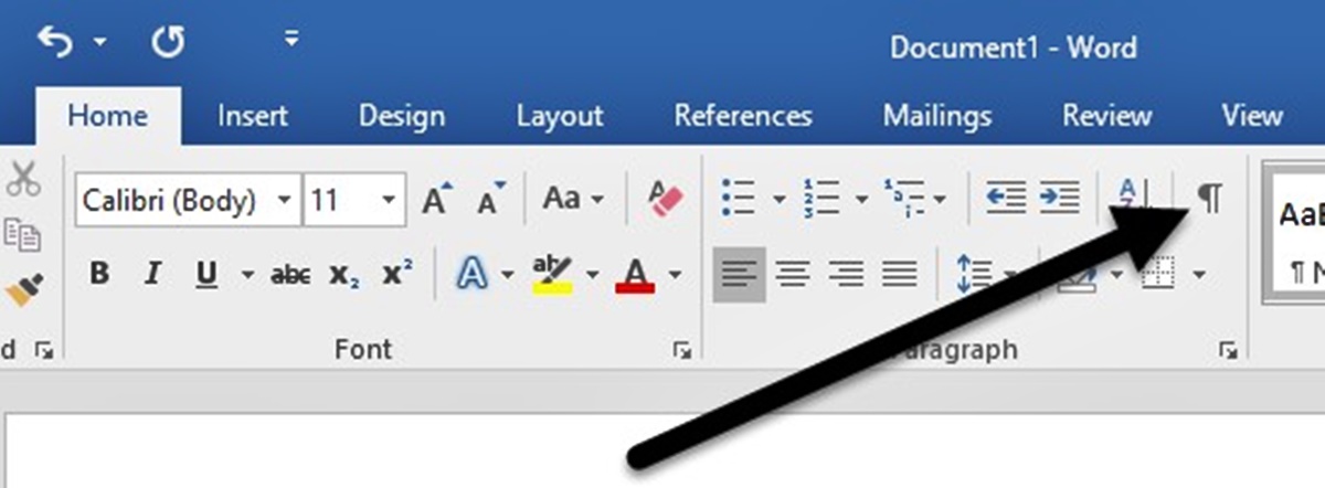 How To Reveal Formatting Marks And Codes In Word