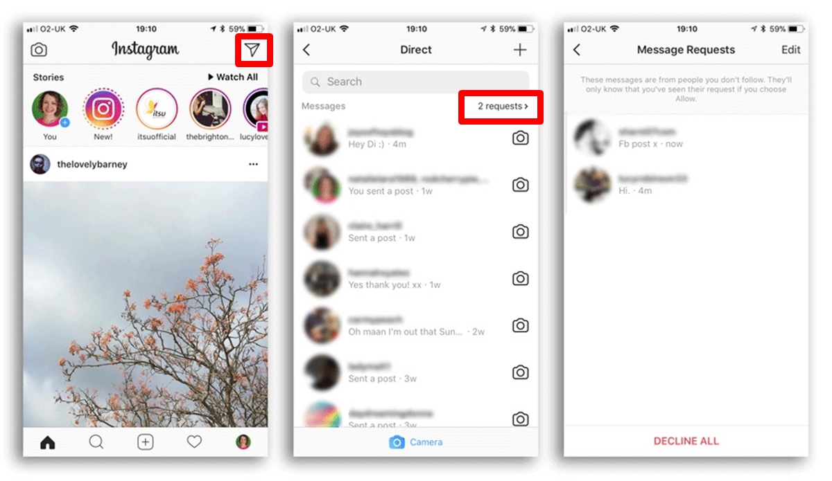 How To See Message Requests On Instagram