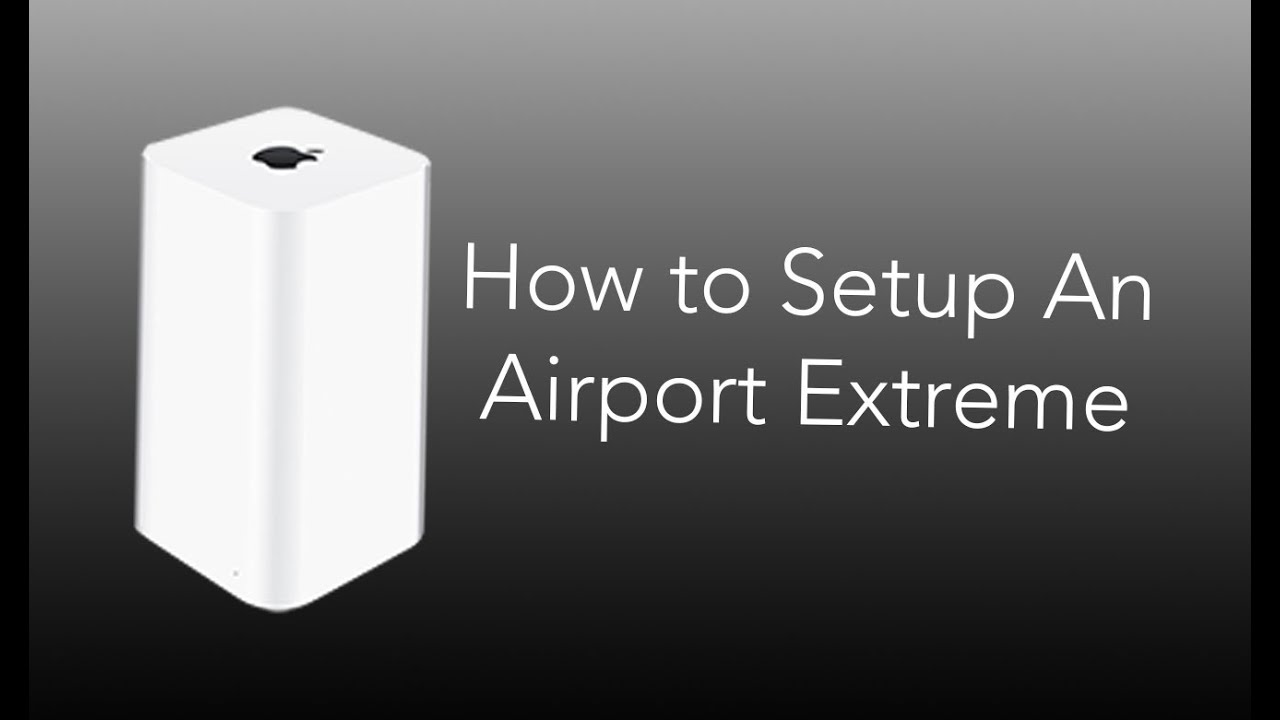 How To Set Up Apple AirPort Express