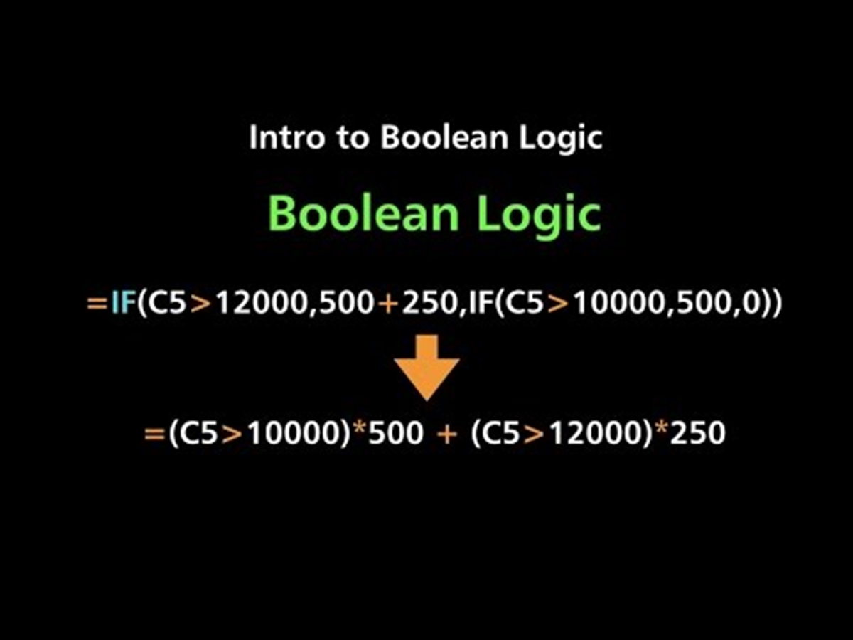 How To Use Boolean Values (Logical Values) In Excel