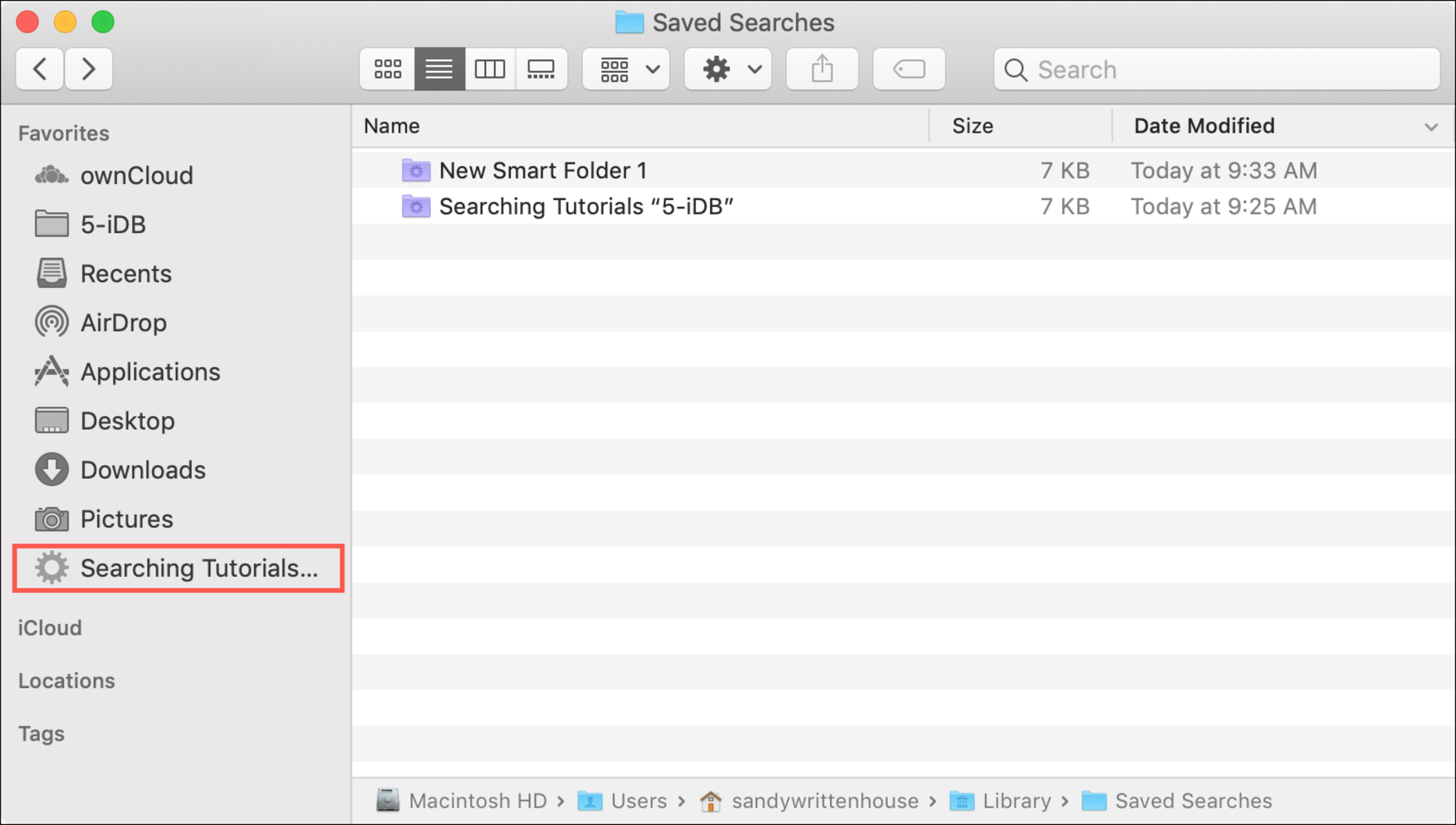 How To Use Spotlight, The Finder Search Window