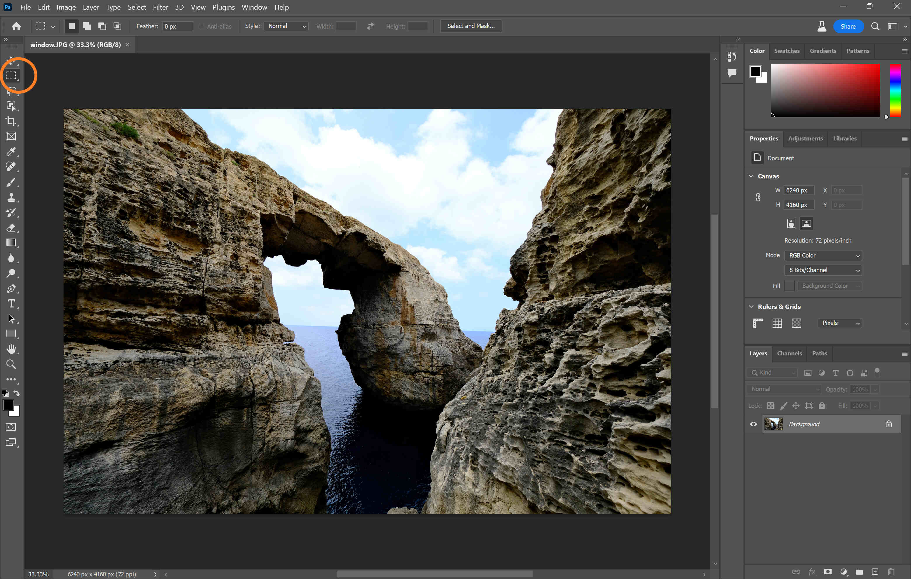 How To Use The Photoshop Marquee Tool