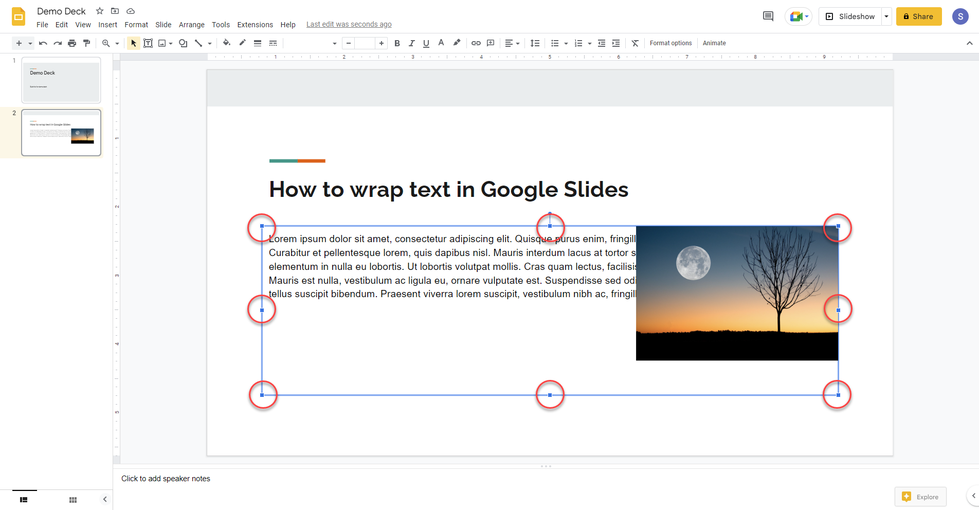 How To Wrap Text In Google Slides