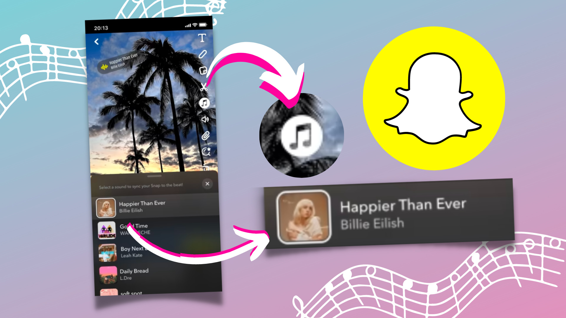 Snapchat Adds A Bunch Of New Sounds To Its Creative Toolset
