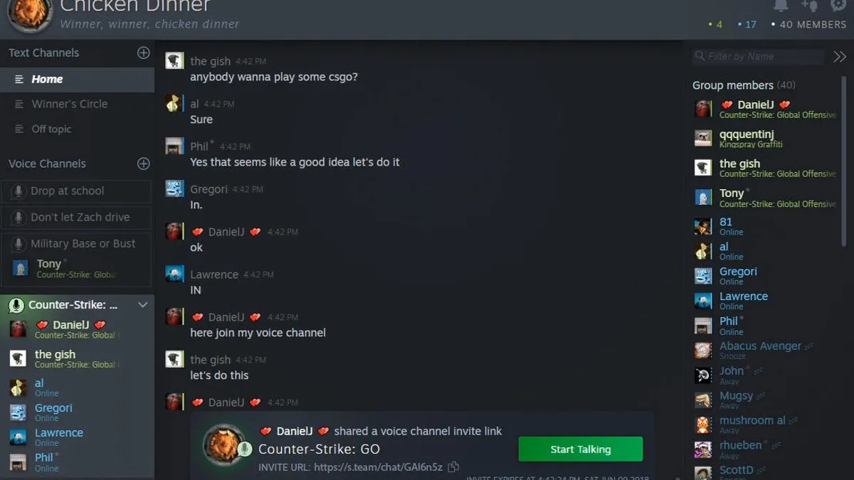 what-is-steam-chat