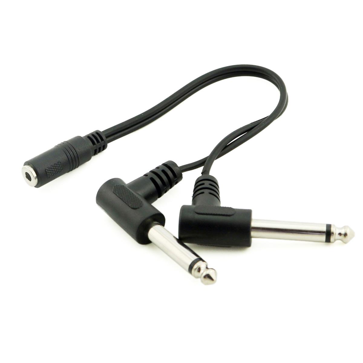 CablesOnline 10ft 3.5mm To Dual 1/4" Stereo Y-Splitter Cable (A6-A710) – Connect Your Devices