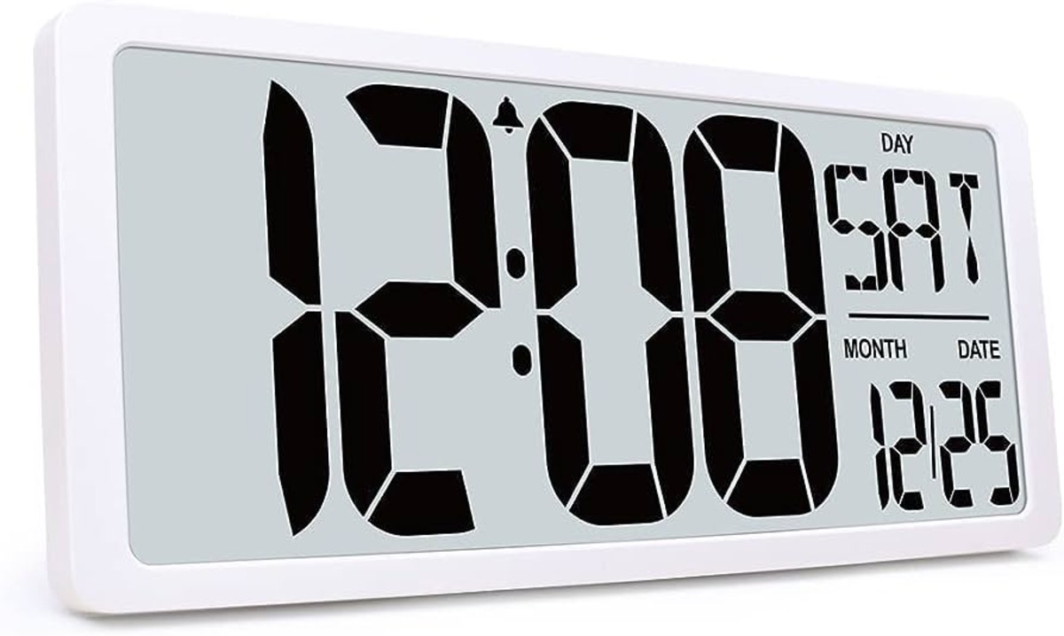 12 Superior Digital Clock With Date And Day Of Week for 2024