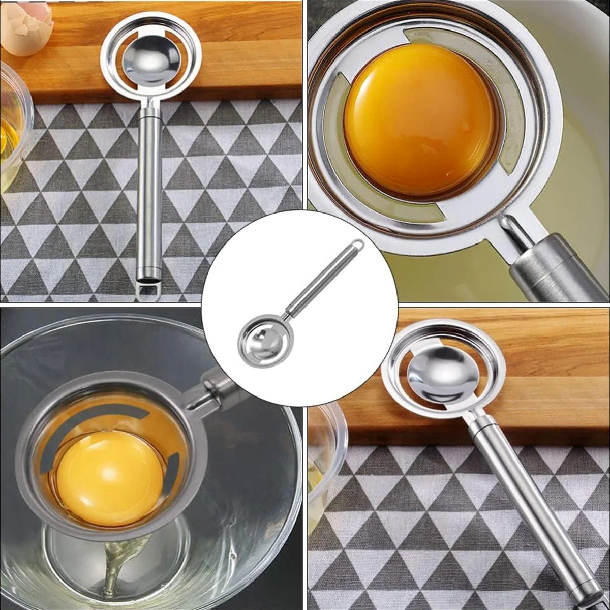 13 Amazing Egg Separator Egg Yolk White Separator Kitchen Gadgets Baking Tool for 2024